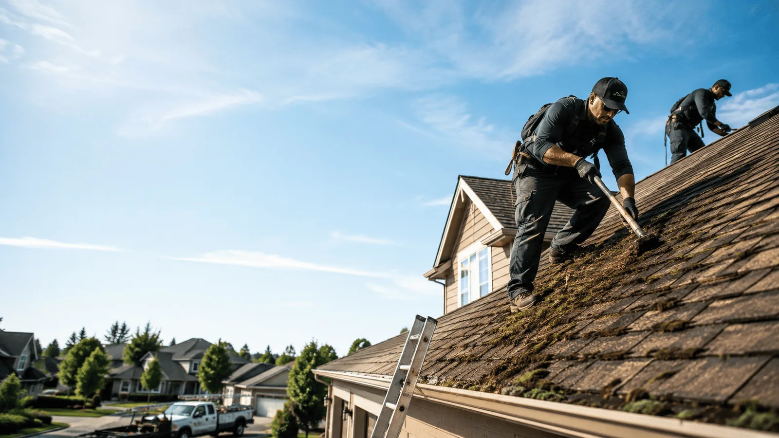 Roof Moss Removal in Ama, LA near me
